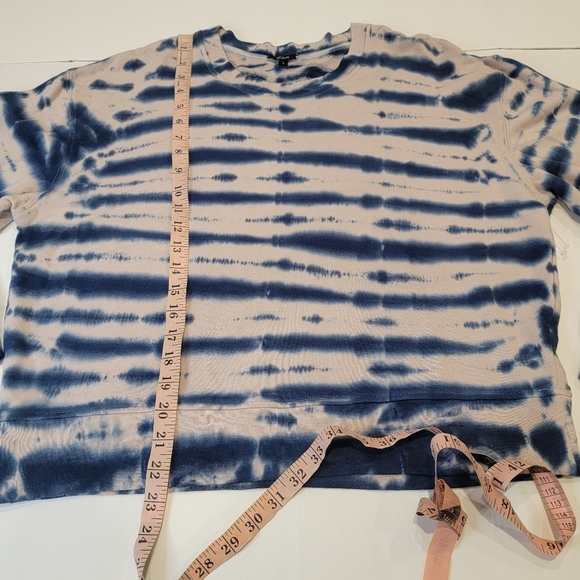 Rails Ramona Tie Dye Sweatshirt  Indigo & Dusty Pink Size Large - Picture 9 of 14